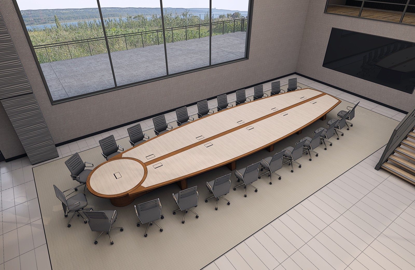 videoconference table