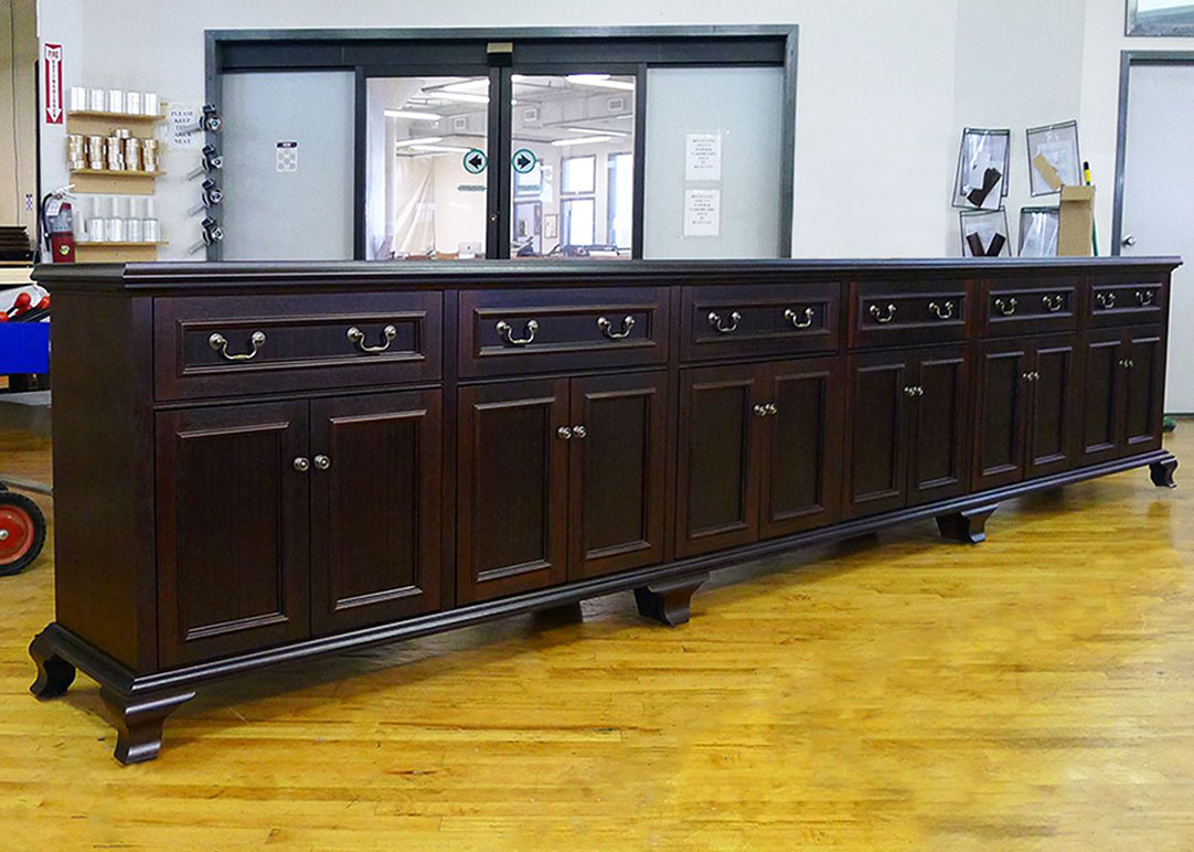 Richards Custom 14 Foot Storage Credenza