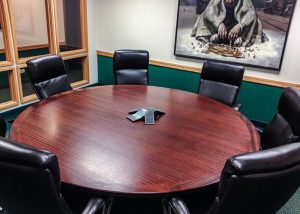 Hoey and Farina Round Conference Room Table