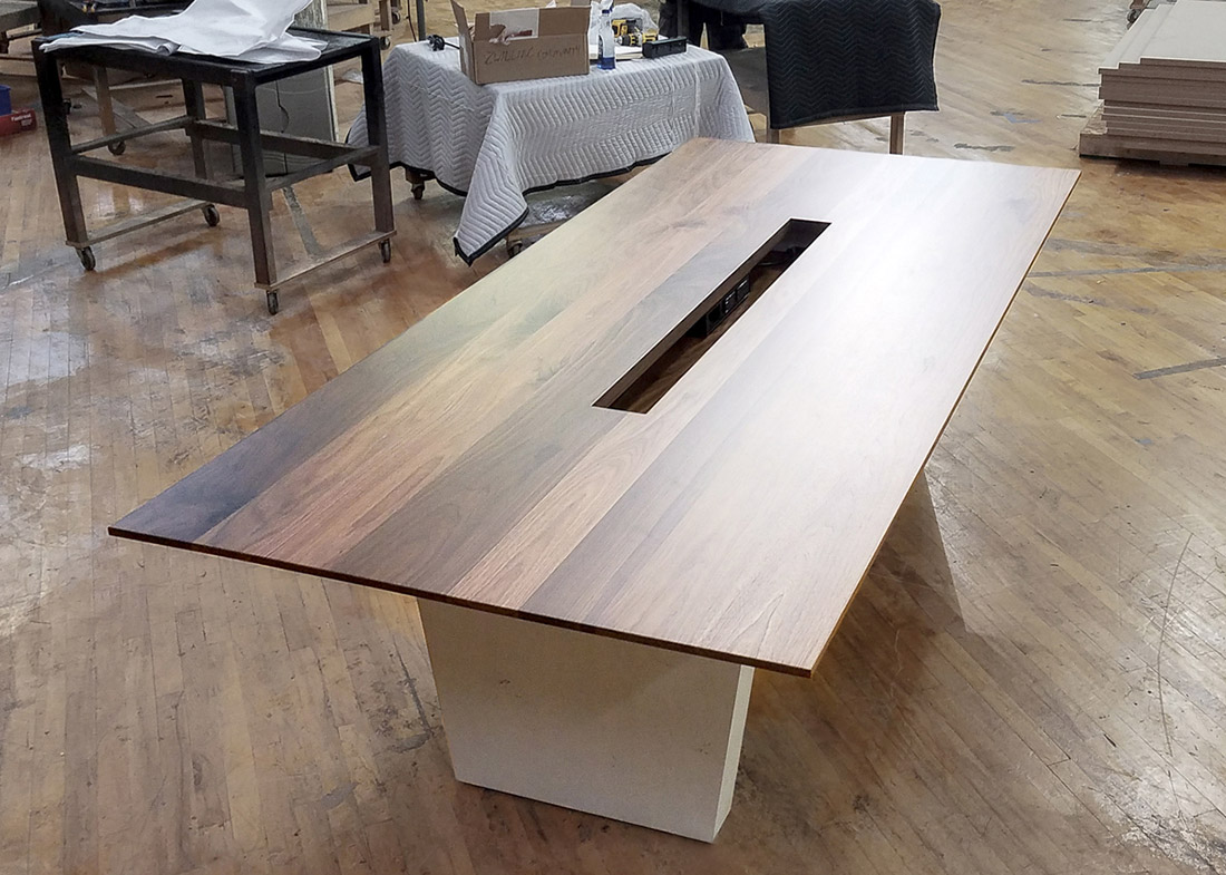 Solid Wood Conference Room Tables