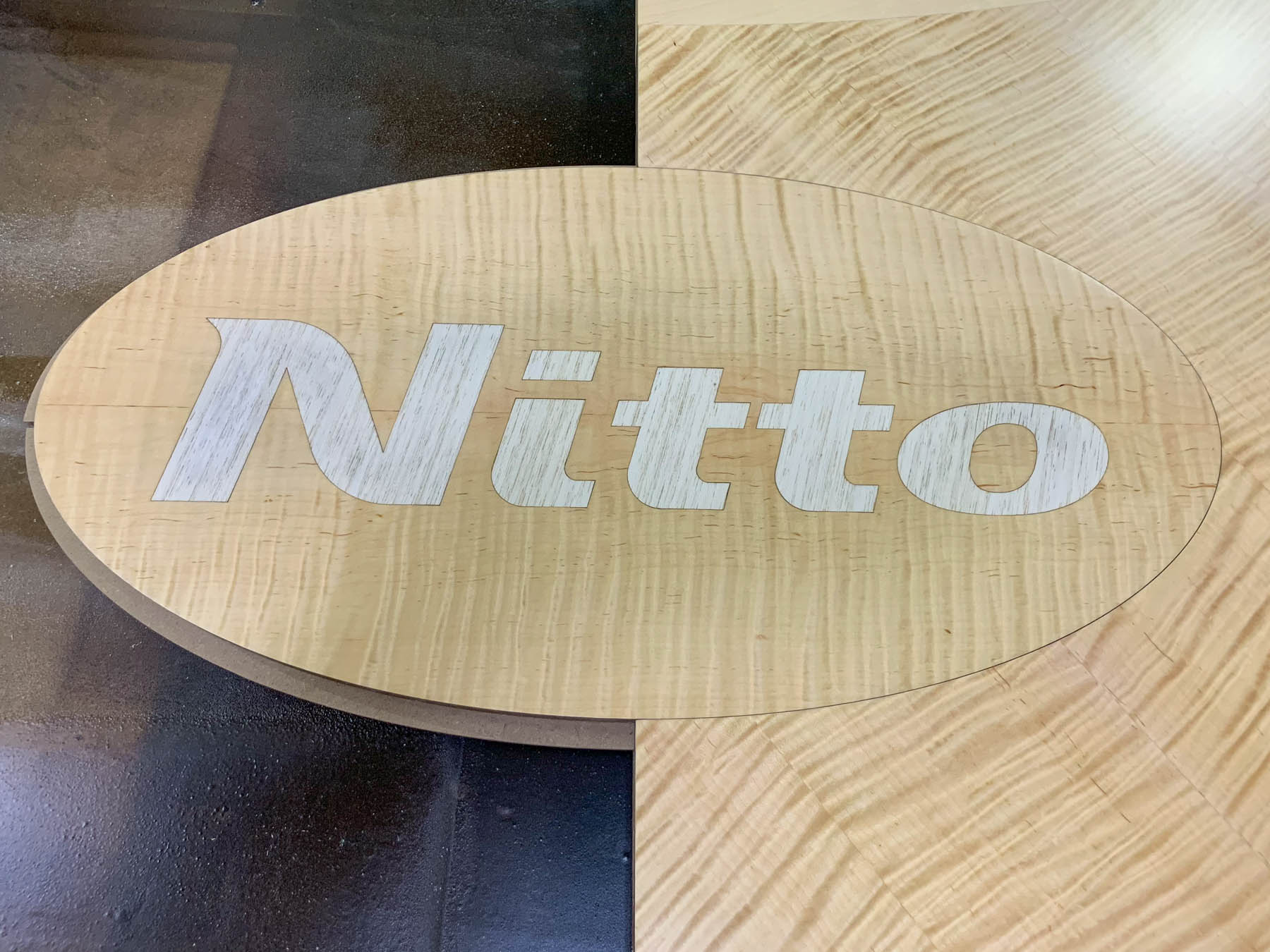 custom logo conference table