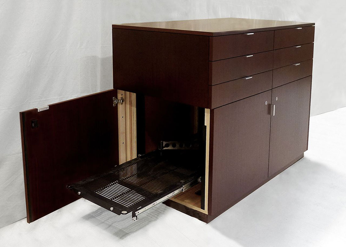 SERCO 4 Foot Media Credenza