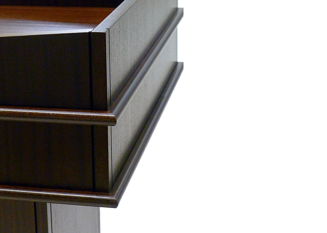 Washington First Bank Wooden Lectern