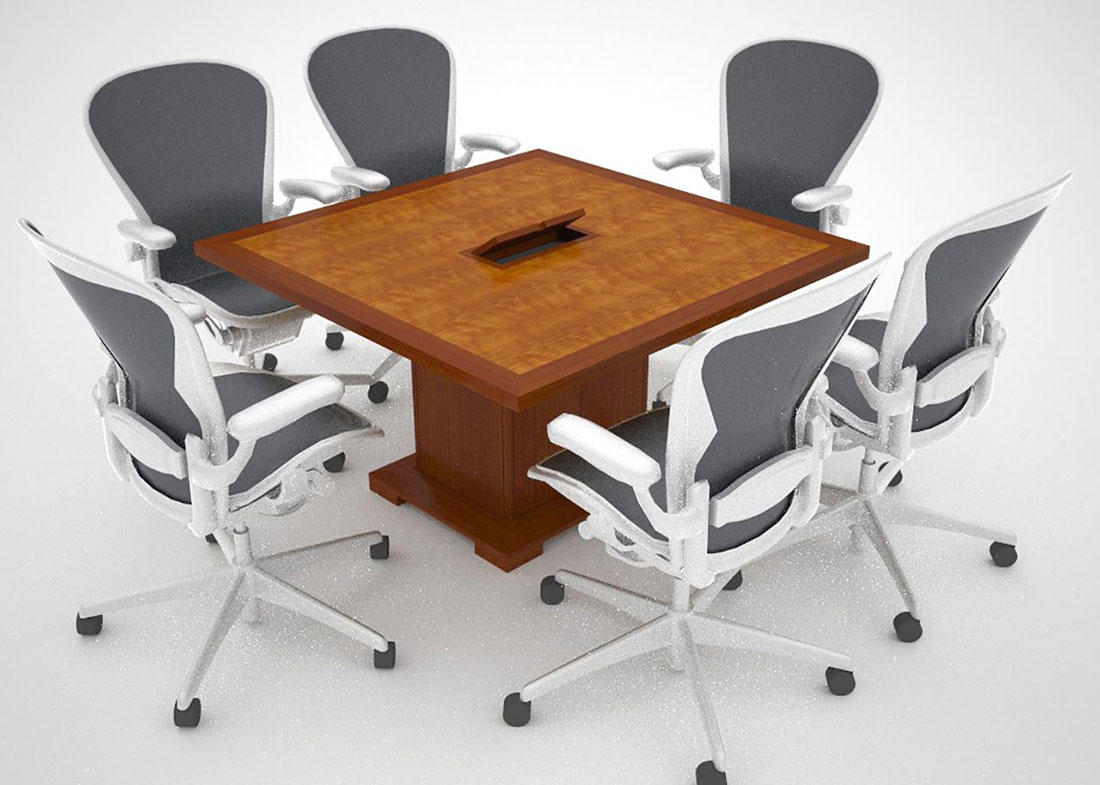 Whitetail Club Custom Modular Conference Room Tables