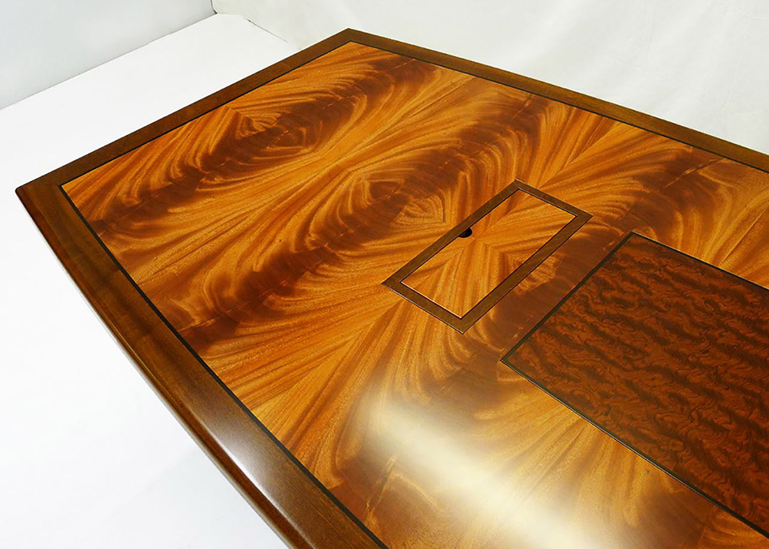 Keplar Custom Mahogany Conference Table