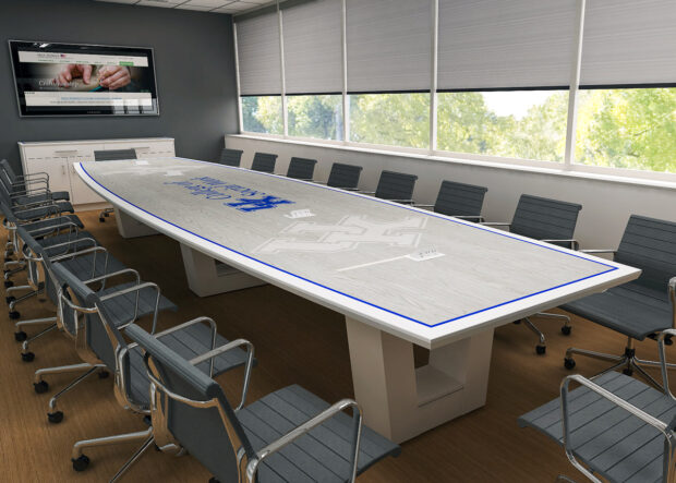 logo conference table