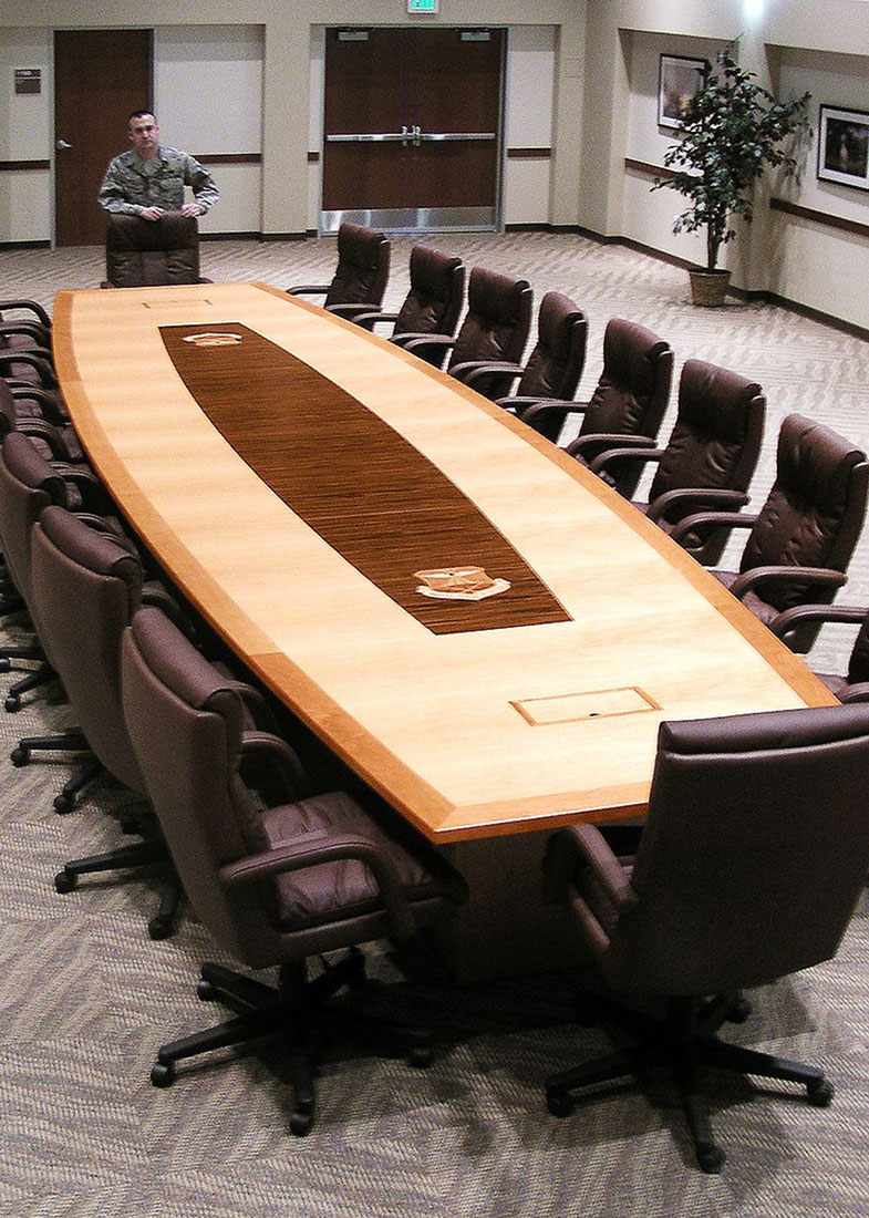 Exotic Wood Conference Table