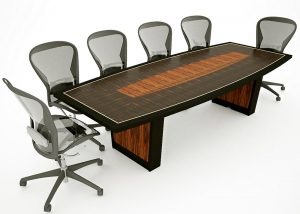 Empire Premium Boat Shaped Conference Table