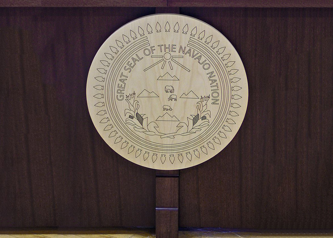 Navajo Nation Custom Committee Conference Table