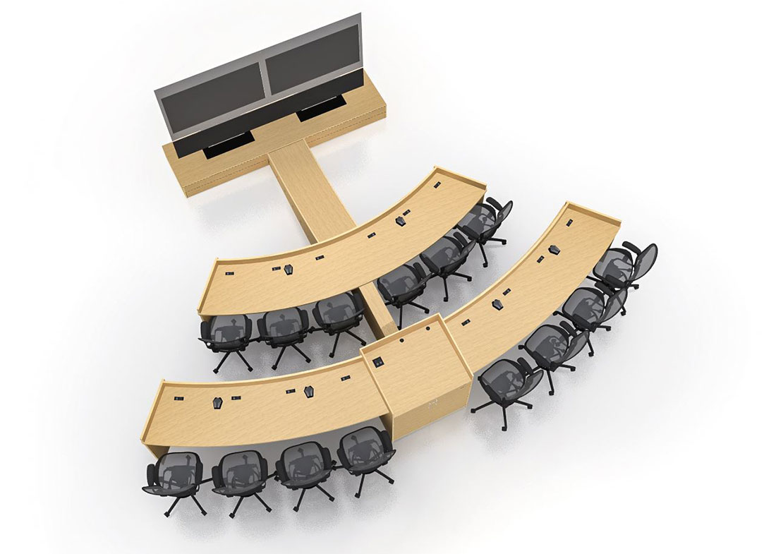 Florida Power Custom Built Video Conference Station