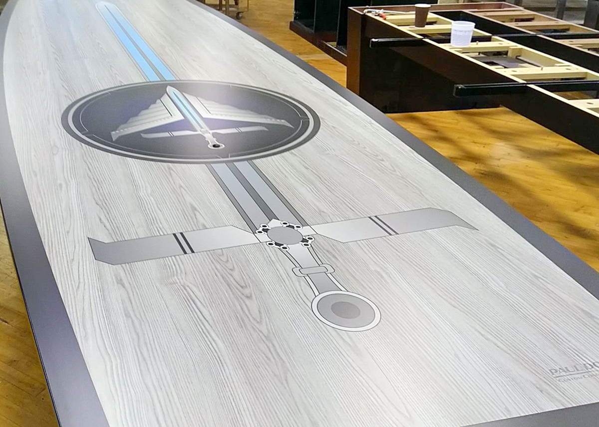 logo conference table
