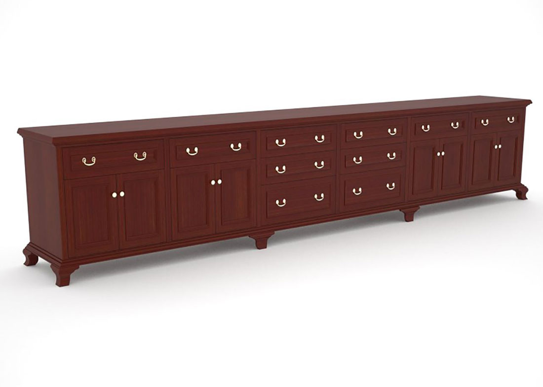 Richards Custom Built Large Credenza