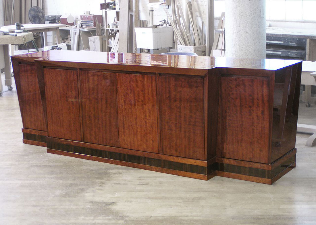 Sartini Large Modern Wood Credenza