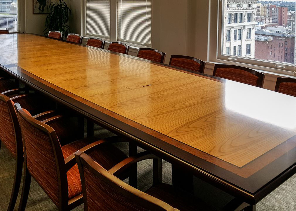 MacDonald Hoague Bayless Cherry Conference Table
