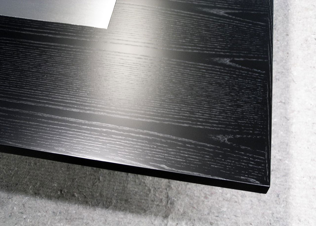Luckey Custom Black Oak Conference Table