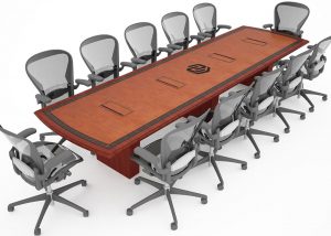 Nebraska Machinery Custom Rectangular Conference Table