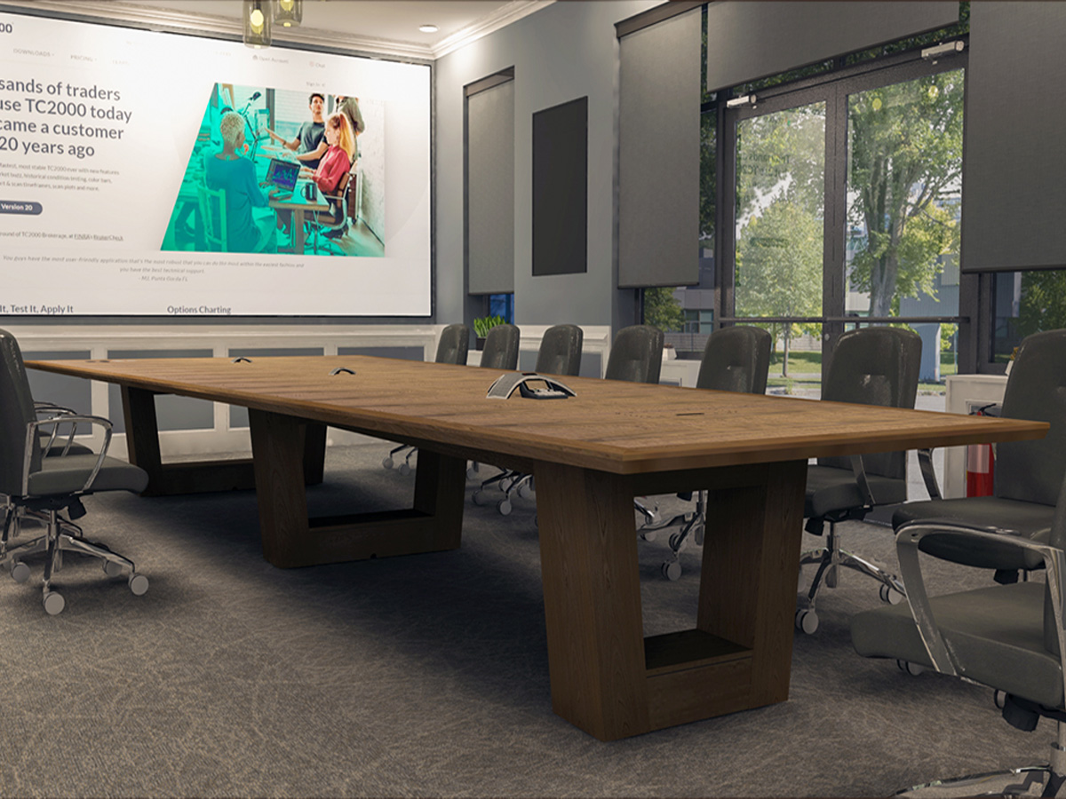 custom modern conference table