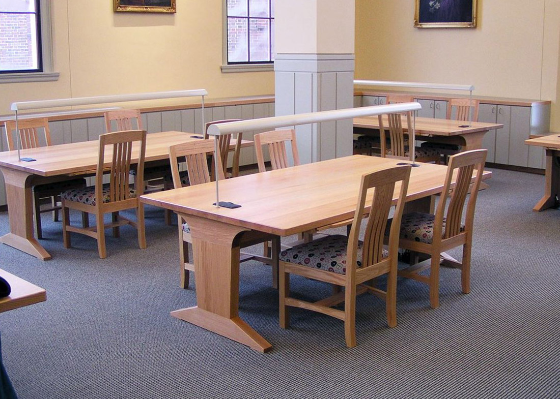Harvard Radcliffe Custom Conference Tables for Library