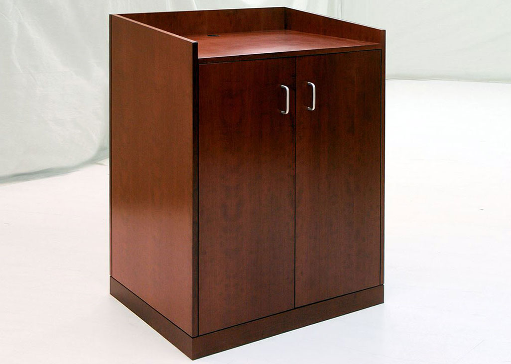 Andrews AFB Standing Lectern with Storage