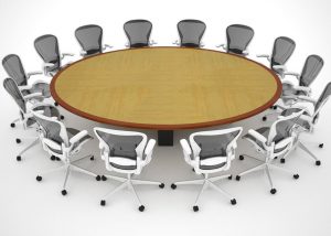 Human Capital Large Oval Conference Table
