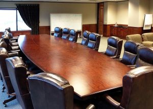 Williams Morgan Large Conference Table with Power