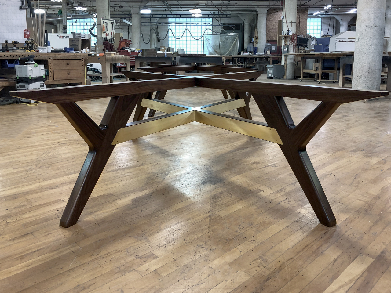 metal conference table
