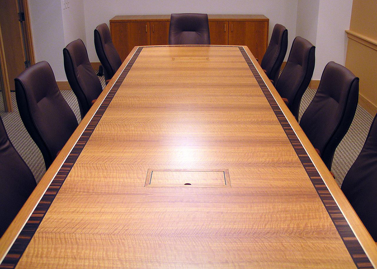 Custom Long Conference Table