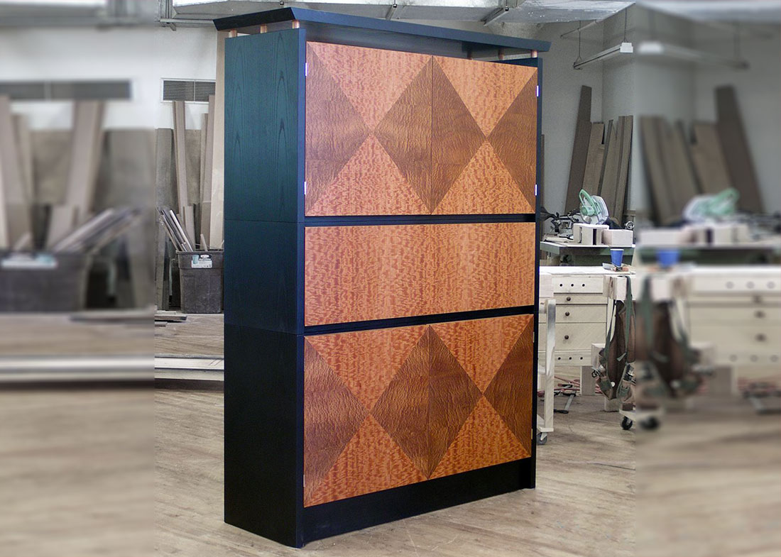 Lapensohn Custom Office Cabinet