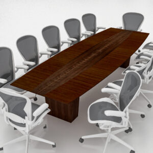 wood conference room table