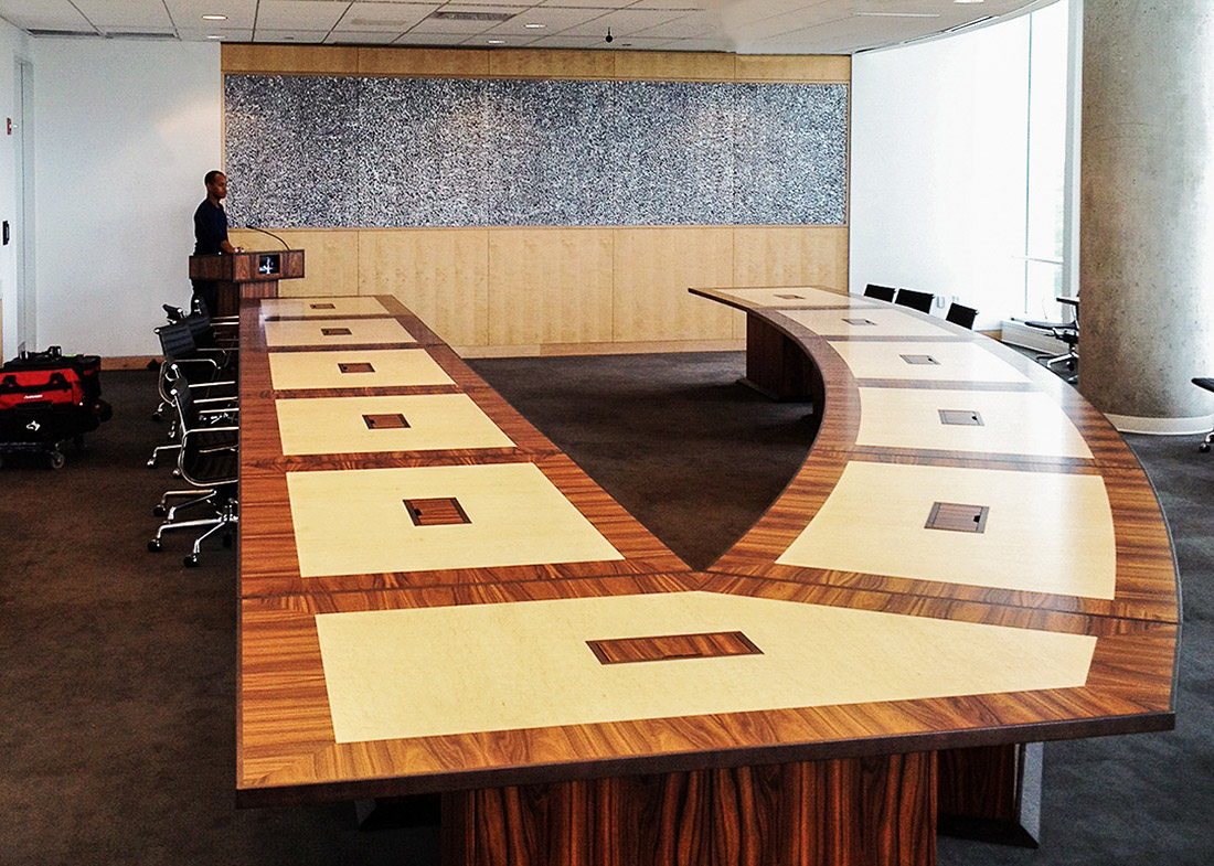 NASA CRF Custom Modular Conference Table